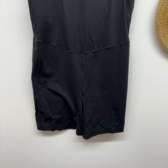 Offline by Aerie Black Romper XL Athleisure Yoga Workout Stretchy - Picture 4 of 6